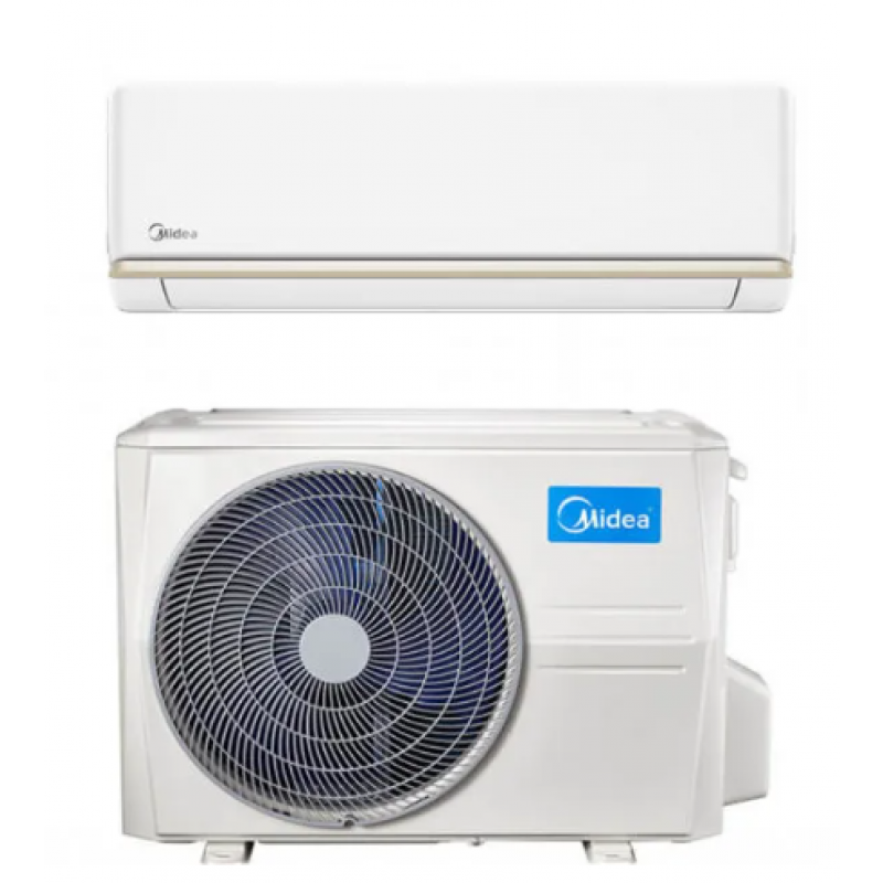 Midea BLANC WARMER Zestaw klimatyzator pokojowy jednostka wewnętrzna + jednostka zewnętrzna o mocy 7,0 kW Kod KBPW-B24N8-A1H