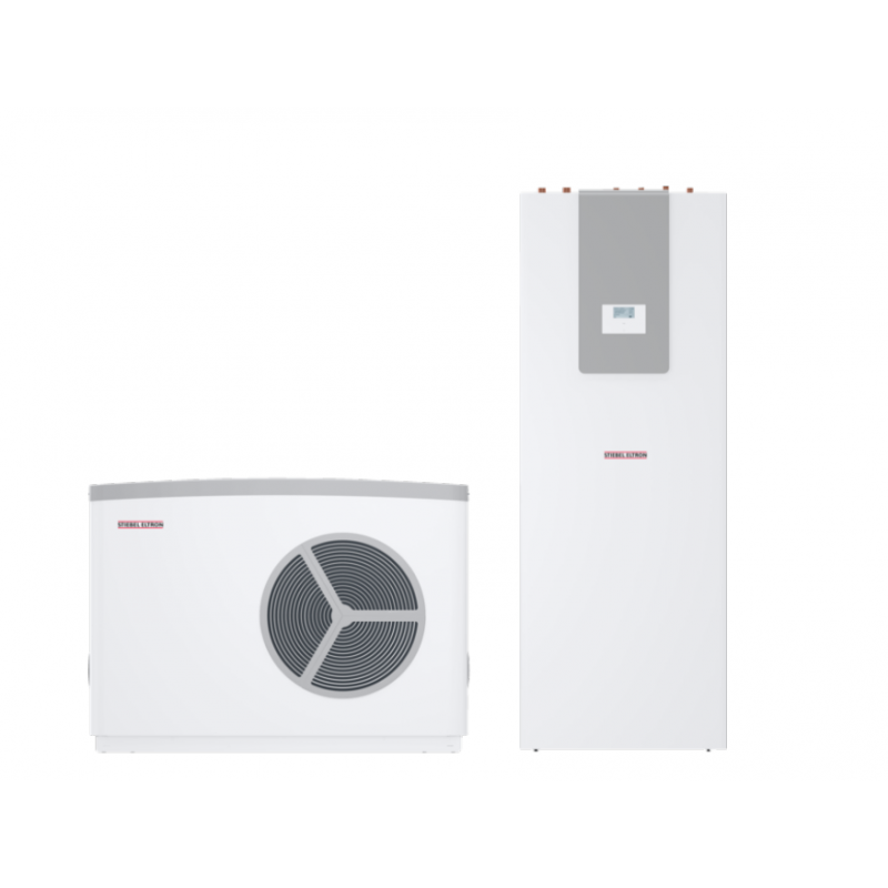 Stiebel Eltron HPA-O 13 Premium Compact D Set 1 Zestaw pompa ciepła typu monoblok powietrze - woda o mocy grzewczej 12,86 kW oraz wieża hydrauliczna HSBC 200 Kod 205963