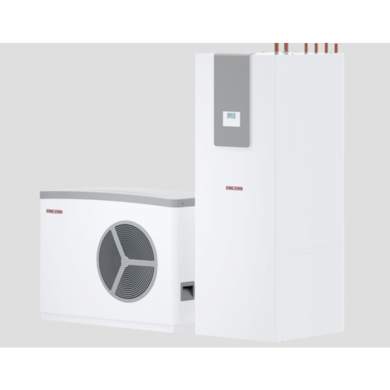 Stiebel Eltron HPA-O 13 Premium Compact D Set 1 Zestaw pompa ciepła typu monoblok powietrze - woda o mocy grzewczej 12,86 kW oraz wieża hydrauliczna HSBC 200 Kod 205963 