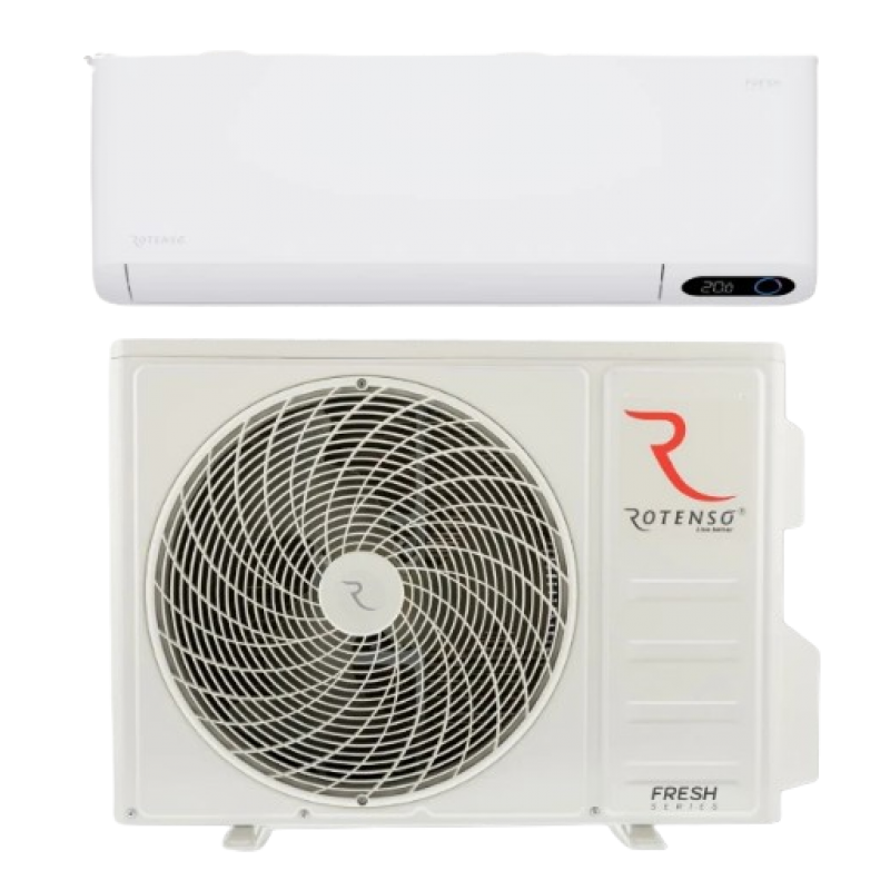 Rotenso Fresh FH26Xi+FH26Xo Zestaw klimatyzator o mocy 2,6kW jednostka wewnętrzna + jednostka zewnętrzna Kod FH26Xi+FH26Xo 