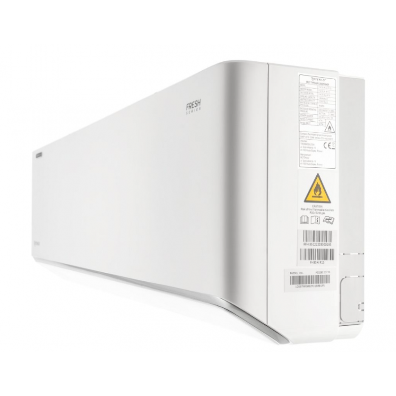 Rotenso Fresh FH26Xi Klimatyzator pokojowy (jednostka wewnętrzna) o mocy 2,6kW, SMART WiFi, Lampa UV Kod FH26Xi 