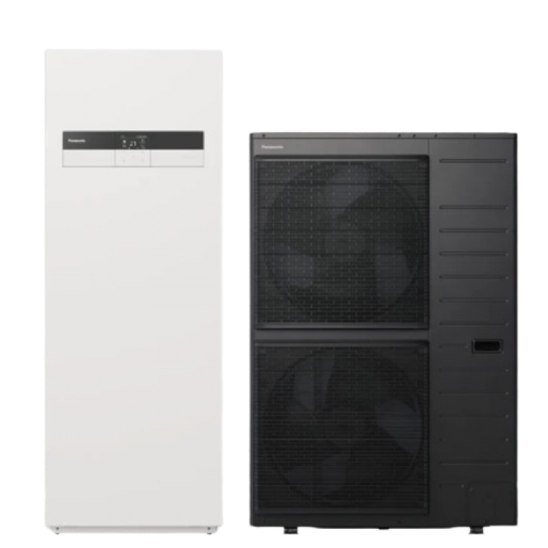 Panasonic Aquarea High Performance All in One 3-faza CWU 185L Serii K Pompa ciepła typu woda - powietrze o mocy 9kW oraz z grzałką o mocy 9kW Kod KIT-ADC09K9E8