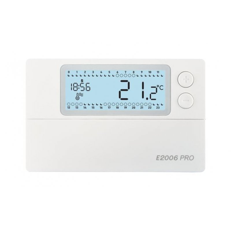 Euroster 2006 PRO Przewodowy regulator temperatury do wszelkich urządzeń grzewczych i klimatyzacyjnych E2006PRO