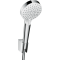 Hansgrohe Vernis Shape Pakiet chrom kod (26405000, 26281000, 26694400, 26455000, 71468000, 01800180 ) 