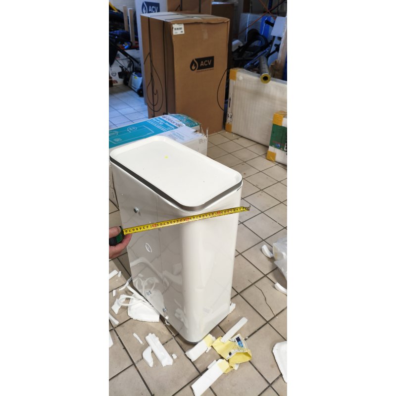 OUTLET Atlantic VERTIGO 2 WI-FI 50 Pojemnościowy ogrzewacz wody, montaż poziomy lub pionowy, pojemność 40 litrów, kolor biały, łączność przez Wi-Fi Kod 831216 OUT.B.V.02 