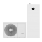 Bosch Compress 3800i AW 4 OM-S Pompa ciepła typu monoblok powietrze-woda o mocy 3,9 kW z stopniowaną grzałką o mocy 9kW oraz z wbudowanym zasobnikiem c.w.u.178L Kod 7724002178