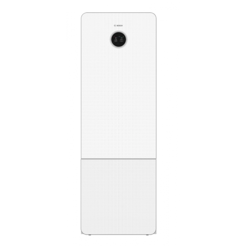 Bosch Compress CS6800iAW 4 ORM-S Pompa ciepła typu monoblok powietrze-woda o mocy 3,9kW z grzałką i modułem wewnętrznym z wbudowanym zasobnikiem 170L (biały front z szkła akrylowego) Kod 7738602323 