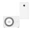 Bosch Compress CS5800iAW 5 ORMB-S Pompa ciepła typu monoblok powietrze-woda o mocy 5,4kW z grzałką i modułem stojącym wewnętrznym (biały front z metalu) + zbiornik buforowy Kod 7738602613