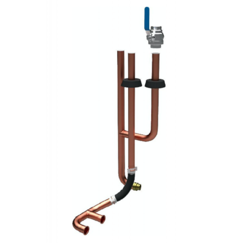Bosch Compress 6800/5800i AW Zestaw hydrauliczny rozszerzający o drugi obieg grzewczy do modułu wewnętrznego MB Kod 8738214756