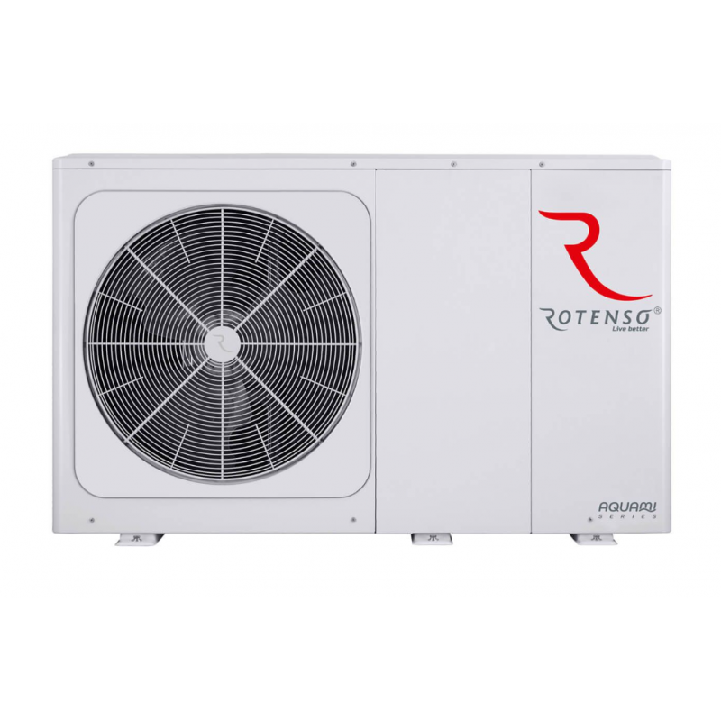 Rotenso Aquami AQM100X1 Pompa ciepła powietrze- woda typu monoblok o mocy 10 kW (jednostka zewnętrzna) Kod AQM100X1 R14