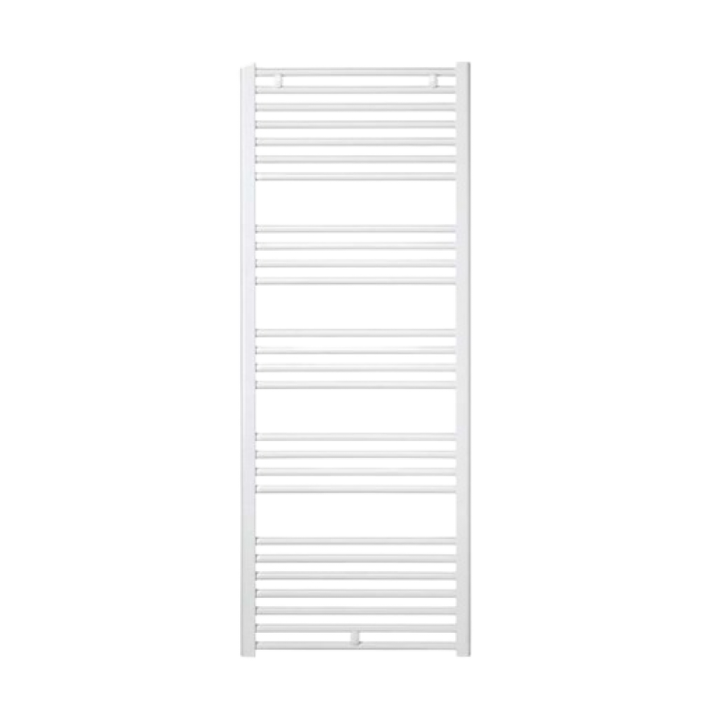 Purmo BANGA BAN 0805 Grzejnik łazienkowy 500x862 mm o mocy 370W, rozstaw 455mm. Kolor biały Kod F5TA008005000300