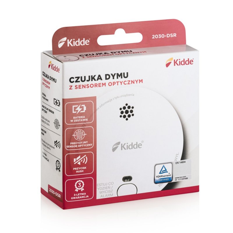 KIDDE Czujnik dymu kod KID-2030-DSR 