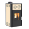 Ferroli BRETA PELET PRO PLUS 8 Termokominek opalany peletem z płaszczem wodnym o mocy 5,0-8,3 kW Kod LSGMPP08