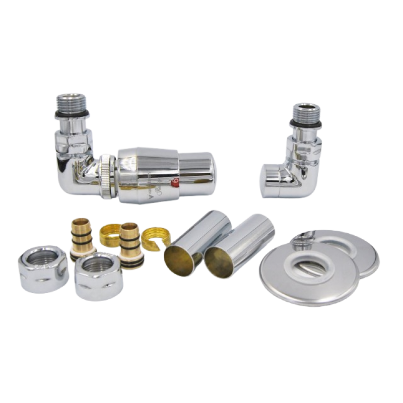 Vario Term Vision All In One Zestaw termostatyczny kompletny chrom lewy kod AVIGS0202CFK/L(PEX)