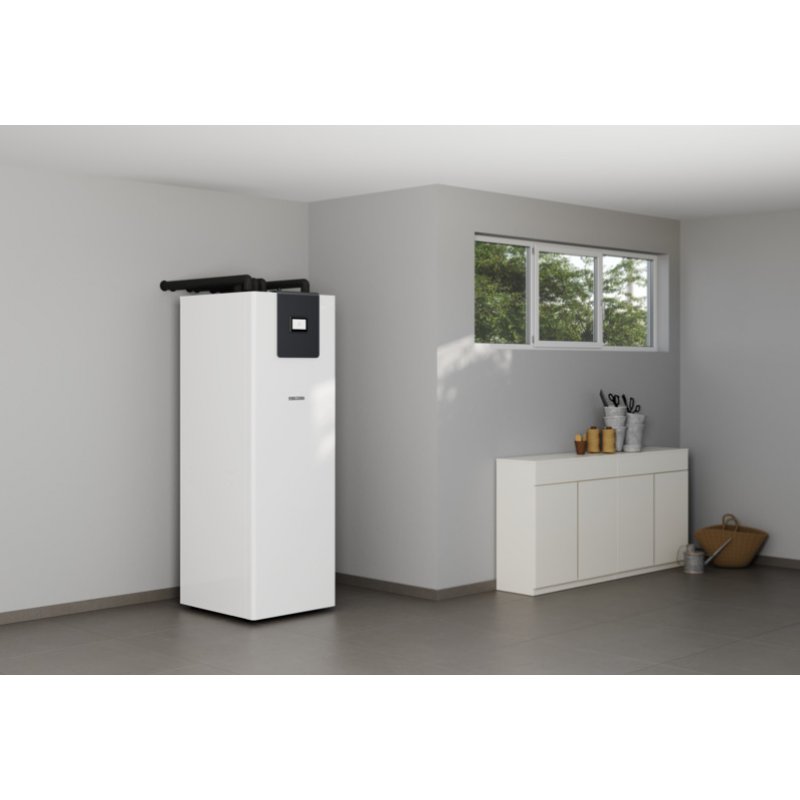 Stiebel Eltron WPE-I 10 HW 400 Plus Pompa ciepła solanka-woda o mocy grzewczej 9,81 kW z wymiennikiem CWU Kod 205836 