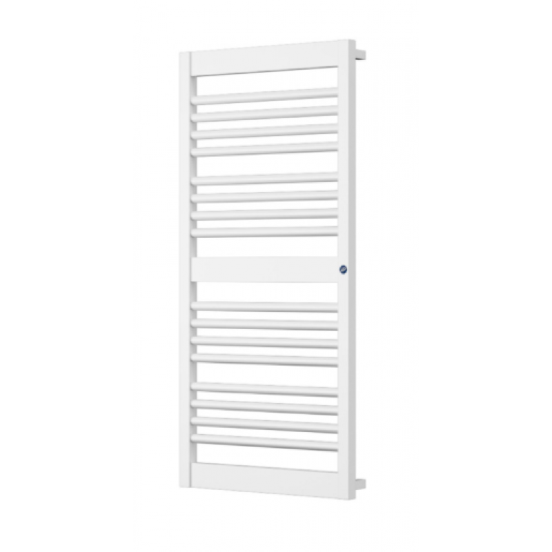 Instal-Projekt FRAME Basic Grzejnik łazienkowy 1075x400mm o mocy 449W (75/65/20stC), podłączenie dolne, kolor biały połysk Kod FRA-40/110