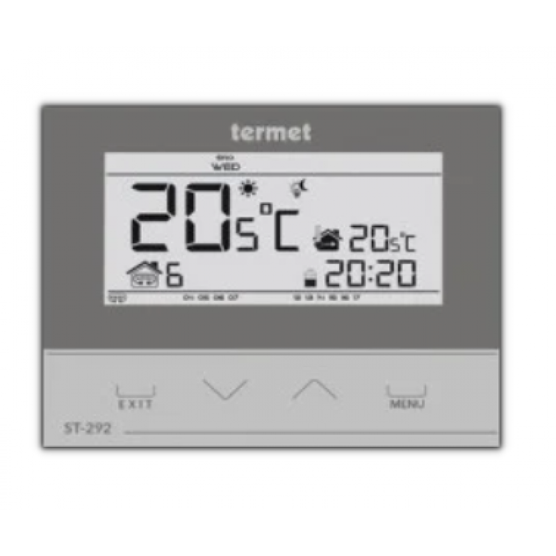 Termet Zestaw Gold Plus II 20 Kocioł kondensacyjny 20 kW jednofunkcyjny, wiszący + zasobnik WHR 120 I + regulator bezprzewodowy ST-292 V2 + czujnik temp. zewnętrznej kod WKP58S1V2120H/PLAT 