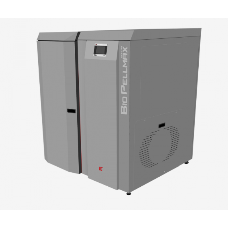 Kołton Biopellmax Kocioł na pellet o mocy 64 kW z palnikiem KIPI oraz zasobnikiem na pelet Kod Biopellmax64 