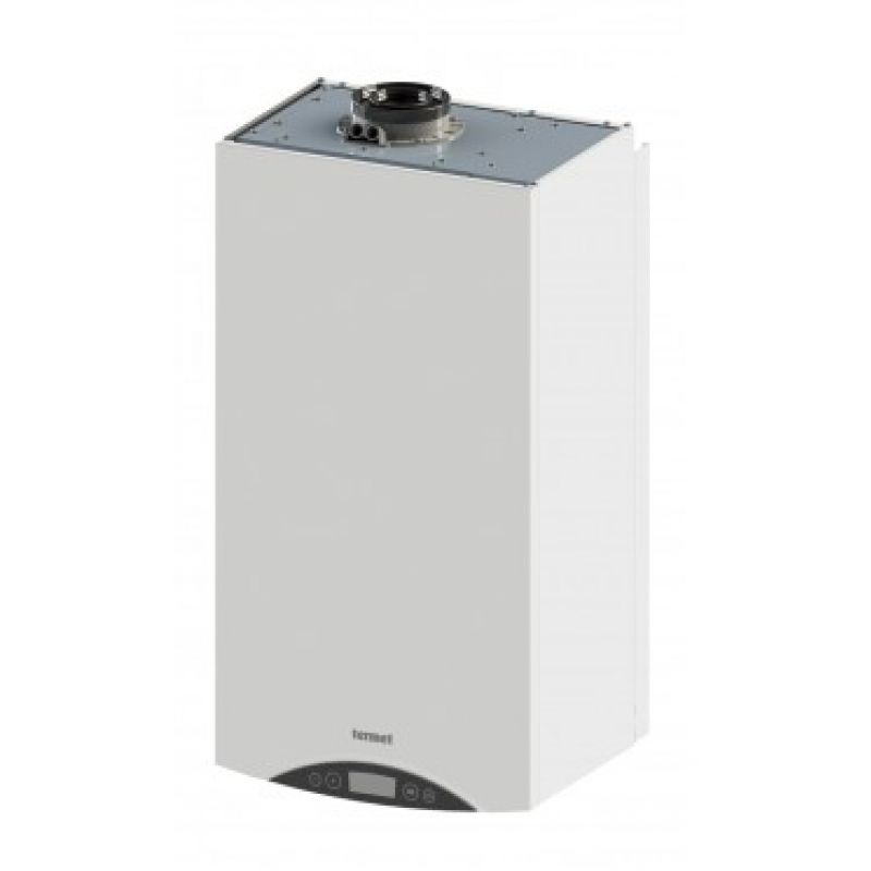 Termet Zestaw Gold Plus II 20 Kocioł kondensacyjny 20 kW jednofunkcyjny, wiszący + zasobnik WHR 120 I + regulator bezprzewodowy ST-292 V2 + czujnik temp. zewnętrznej kod WKP58S1V2120H/PLAT 