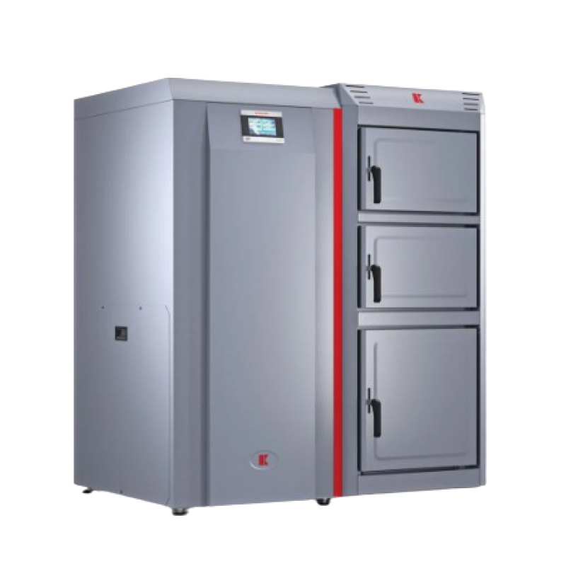 Kołton Pellduox II Kocioł na pellet o mocy 12 kW z automatycznym palnikiem HARNAŚ oraz dużym zasobnikiem na pelet Kod PellDuox2-12