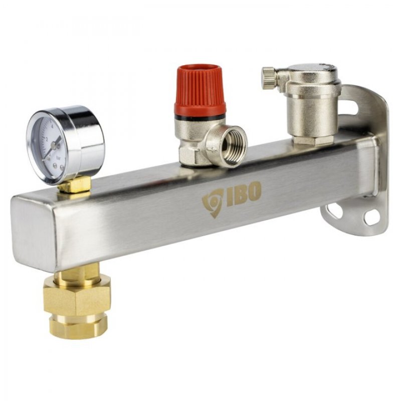 IBO Grupa bezpieczeństwa IGB INOX 6 bar C.W.U 3/4 cala kod KAT01133