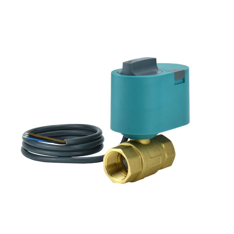 IBO MIX 1 UNI CONTROL DN20 Zawór odcinający z siłownikiem 2/3-punktowy NC-normalnie zamknięty KAT01840 