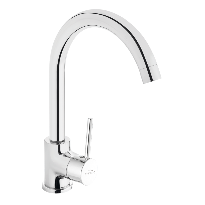 Invena Solo Bateria zlewozmywakowa chrom kod BZ-96-L01-S