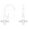 Invena Solo Bateria zlewozmywakowa chrom kod BZ-96-L01-S 