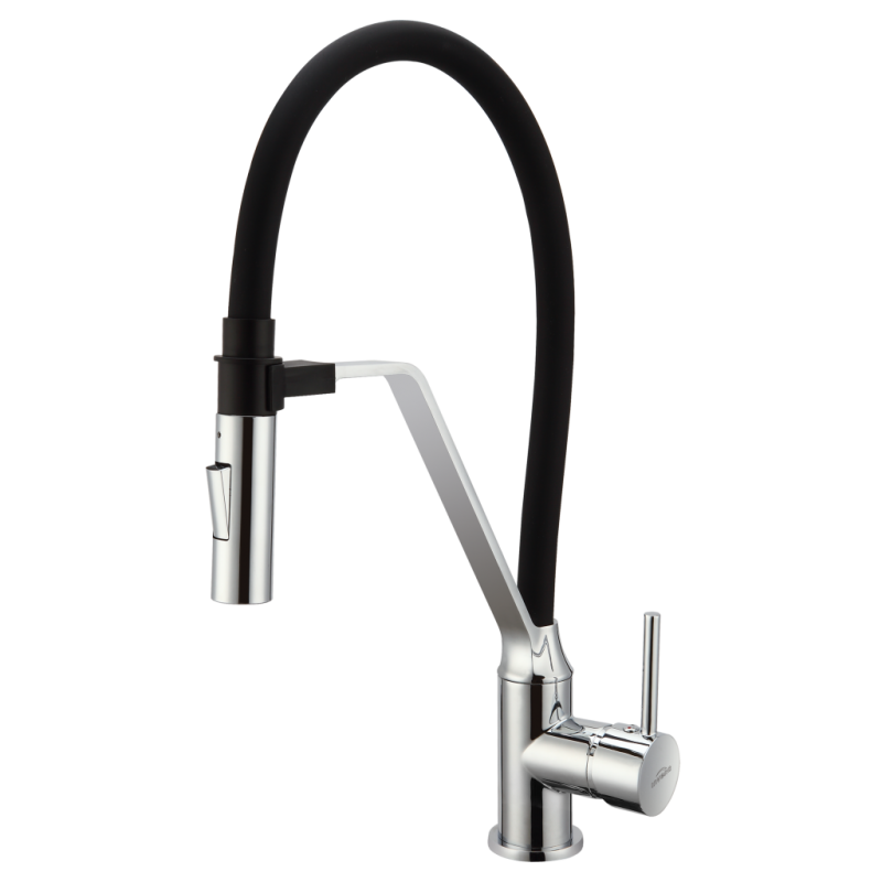 Invena Terra Bateria zlewozmywakowa czarny kod BZ-54-L04-D