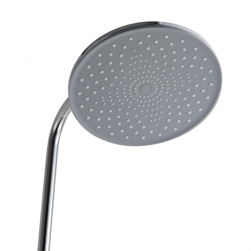 Invena Deszczownia z baterią termostatyczną Volos chrom kod AU-37-T01-V 