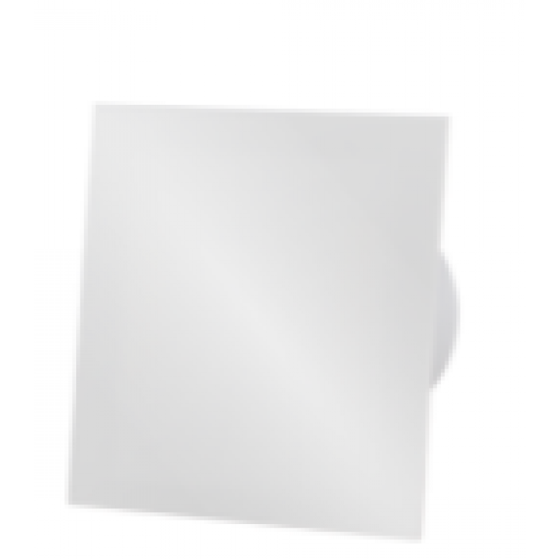 Airroxy Panel uniwersalny szklany do wentylatora domowego ścienno-sufitowego kolor biały połysk Kod 01-170