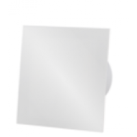 Airroxy Panel uniwersalny szklany do wentylatora domowego ścienno-sufitowego kolor biały mat Kod 01-171