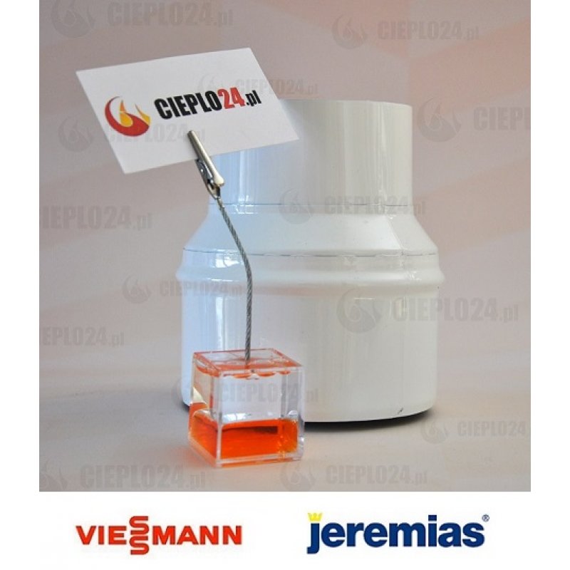 Jeremias adapter Viessmann 60/100 na 80/125, złączka do kotła, TWIN1821101080125
