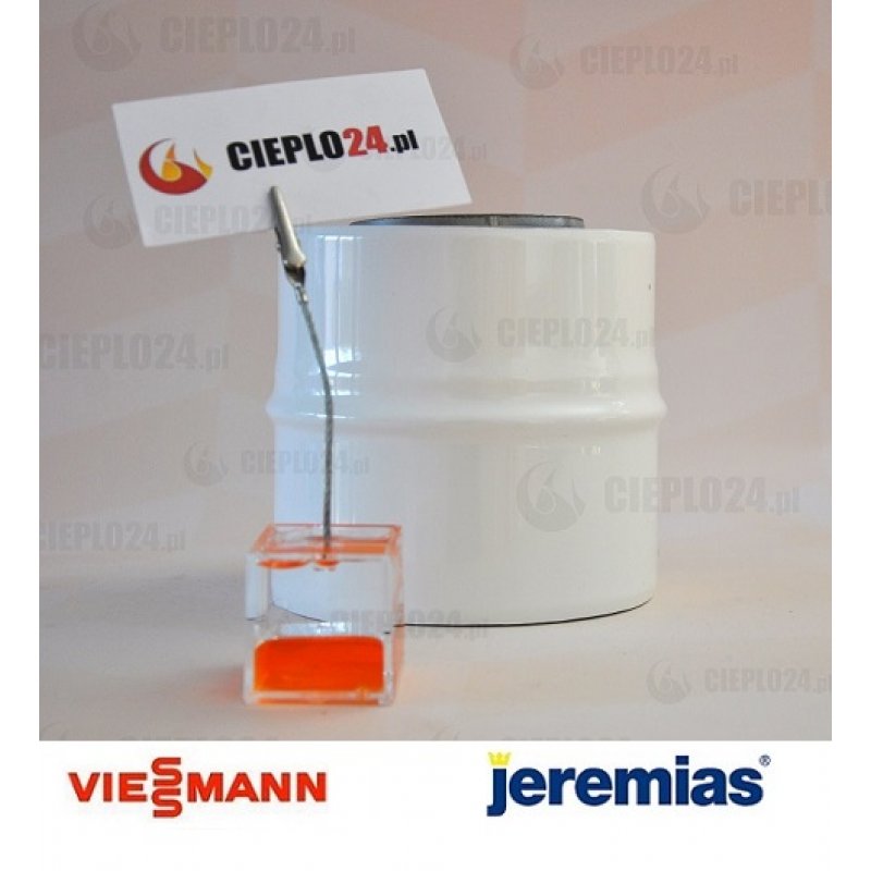 Jeremias adapter Viessmann 80/125 na 80/125, złączka do kotła, TWIN1821102080125