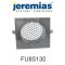 Jeremias kratka wentylacyjna okrągła 130 mm, stal nierdzewna, FU85130