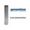 Jeremias rura żaroodporna fi 120 1000 mm, spalinowa, kominowa, do kotłów na paliwo stałe 0,8 mm kod EW0802