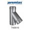 Jeremias trójnik spalinowy 45° fi 150 stal nierdzewna, trójnik kominowy, TN0616