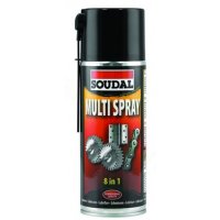Soudal Multi Spray Bezbarwny preparat na bazie olejów mineralnych, 400ml Kod 123761