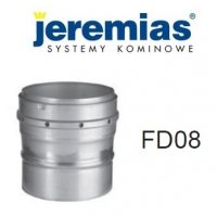 Jeremias przejście fi 100 EW / FLEX  kod FD08 do rury kominowej elastycznej