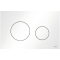 TECEloop - przycisk, kolor biały, tworzywo kod 9240920