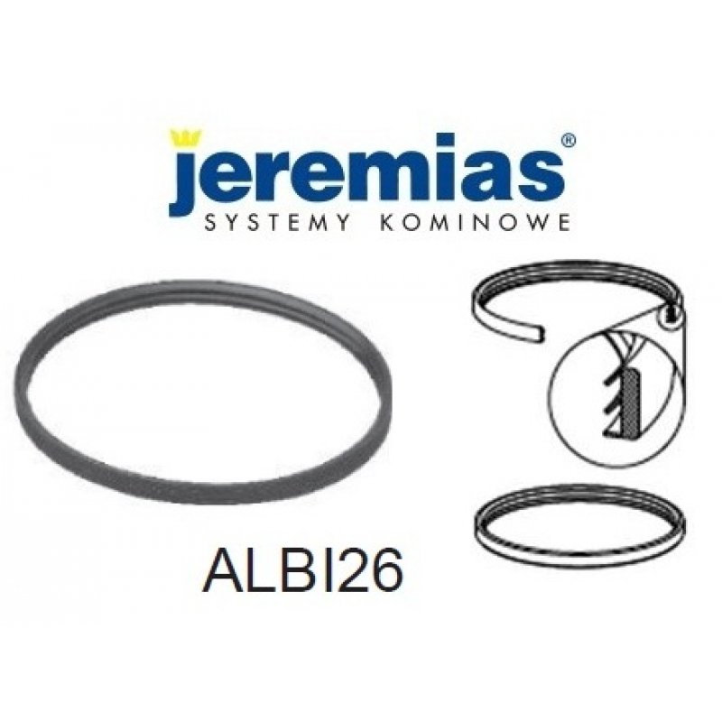Jeremias uszczelka do systemów kominowych fi 80 ALBI26